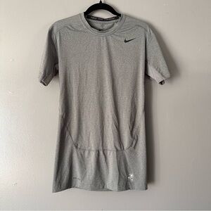 Nike Pro Combat Dri-Fit Short Sleeve Compression Top |‎ Grey